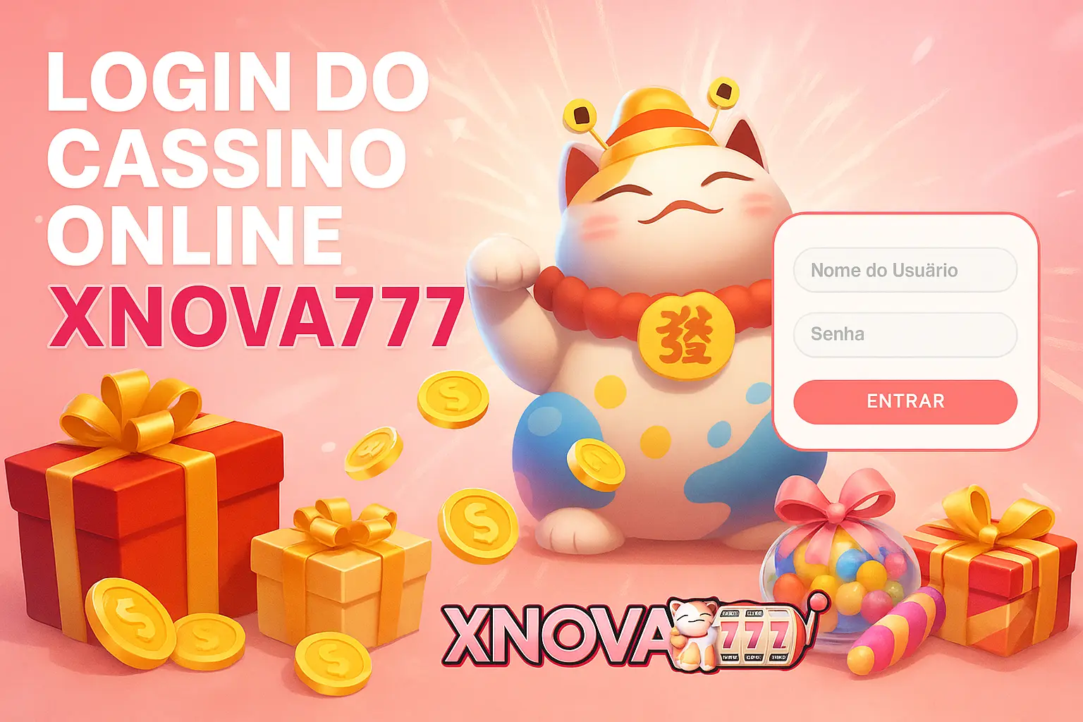 Criar uma nova Conta no plataforma XNOVA777